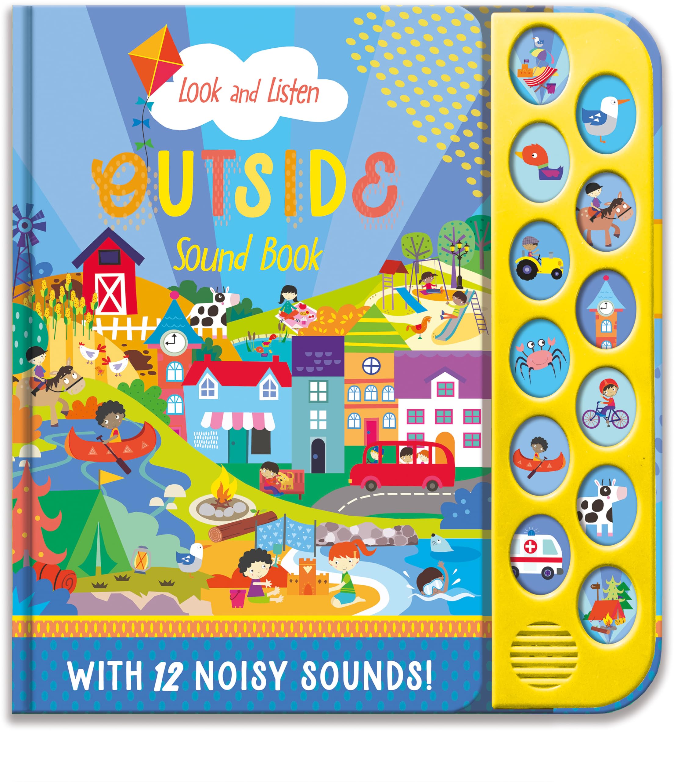 12 BUTTON SOUND BOOK - OUTSIDE (Look & Listen 12 Button Sound Book)
