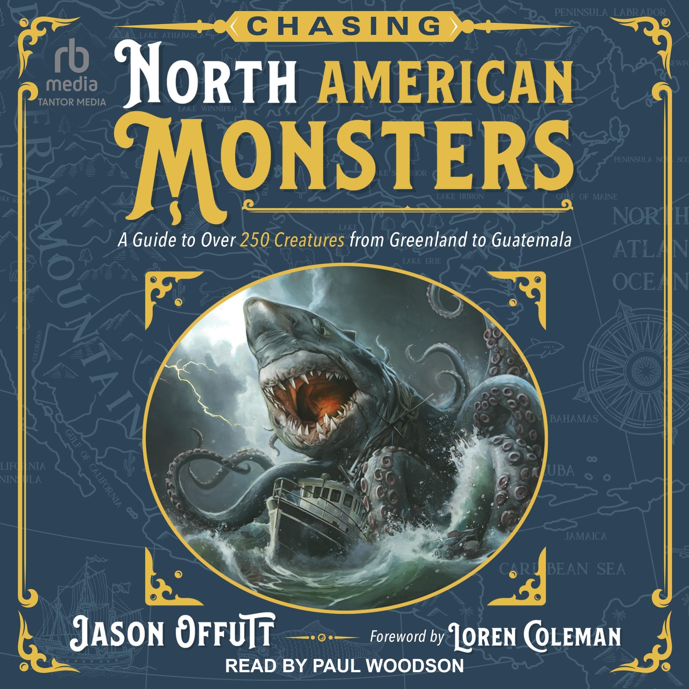 Cover art for Chasing North American Monsters