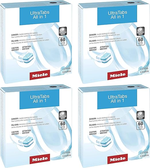Miele Dishwasher Detergent Tablets, 240 Pieces Amazon.ca Health
