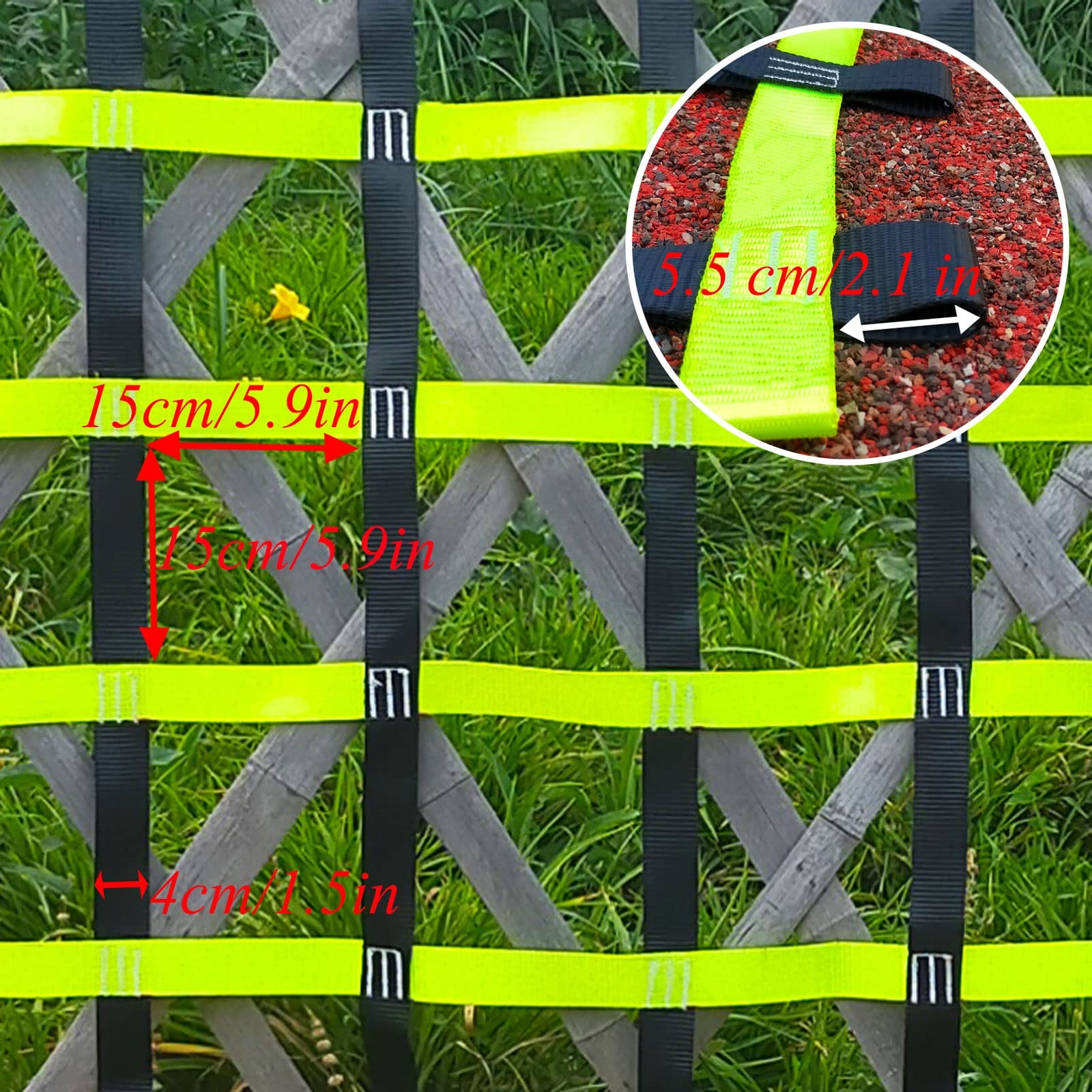 Siatka wspinaczkowa dla dzieci, huśtawka, akcesoria na plac zabaw, do użytku wewnątrz i na placu zabaw dla dzieci, trening, domek na drzewie, siatka bezpieczeństwa, hamak, siatka C, sprzęt do zabawy