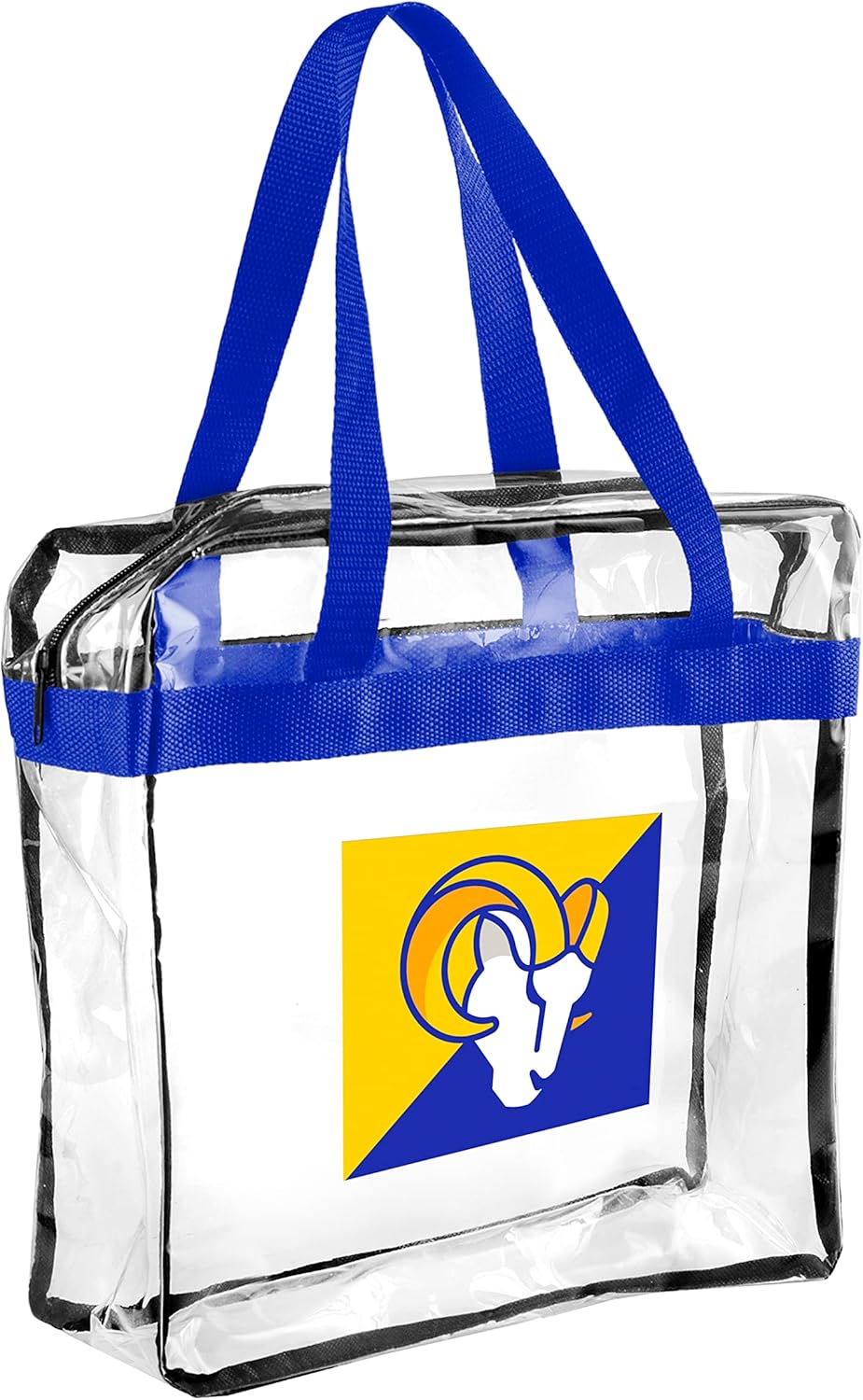 FOCO NFL Clear Stadium Messenger Bag for Football Game - Vinyl