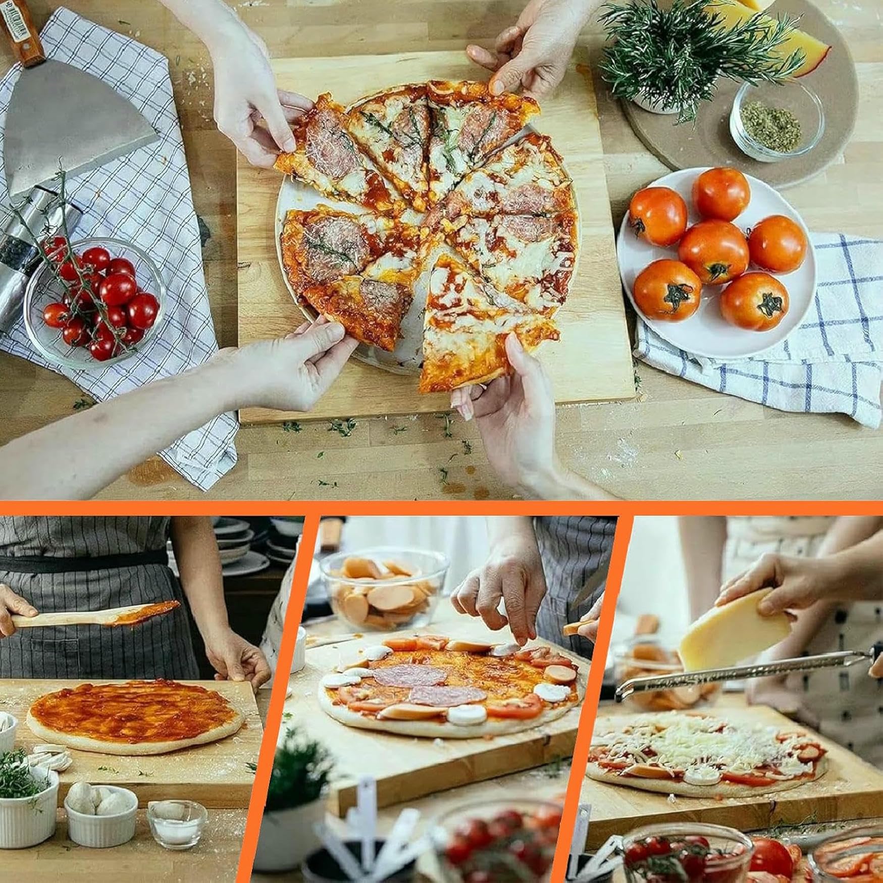 Elektryczny Piekarnik Do Pizzy/gaz Blatowy A, 12-Calowy Komercyjny Piekarnik Do Pizzy, Regulowana Temperatura, Światło Piekarnika I 60-Minutowy Zegar, 110 V