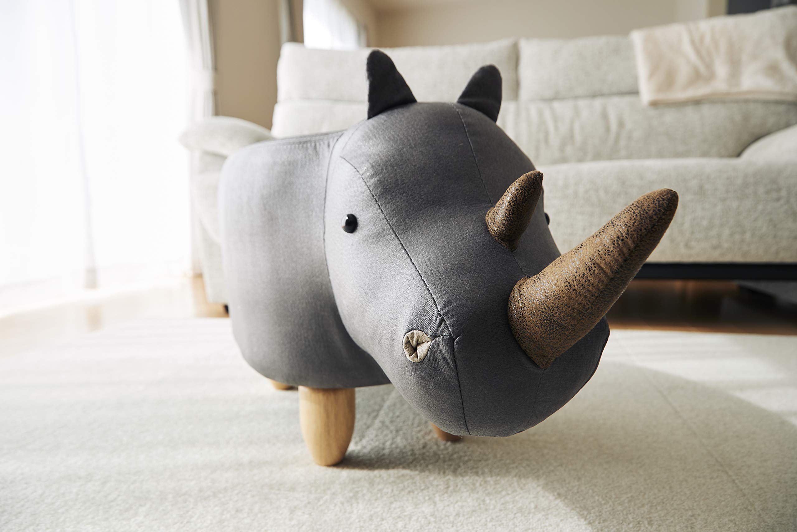 【在庫処分】EN FANCE(アンファンス) サイのスツール Rhino リノ Amazon｜EN FANCE(アンファンス) サイのスツール Rhino リノ グレー EF