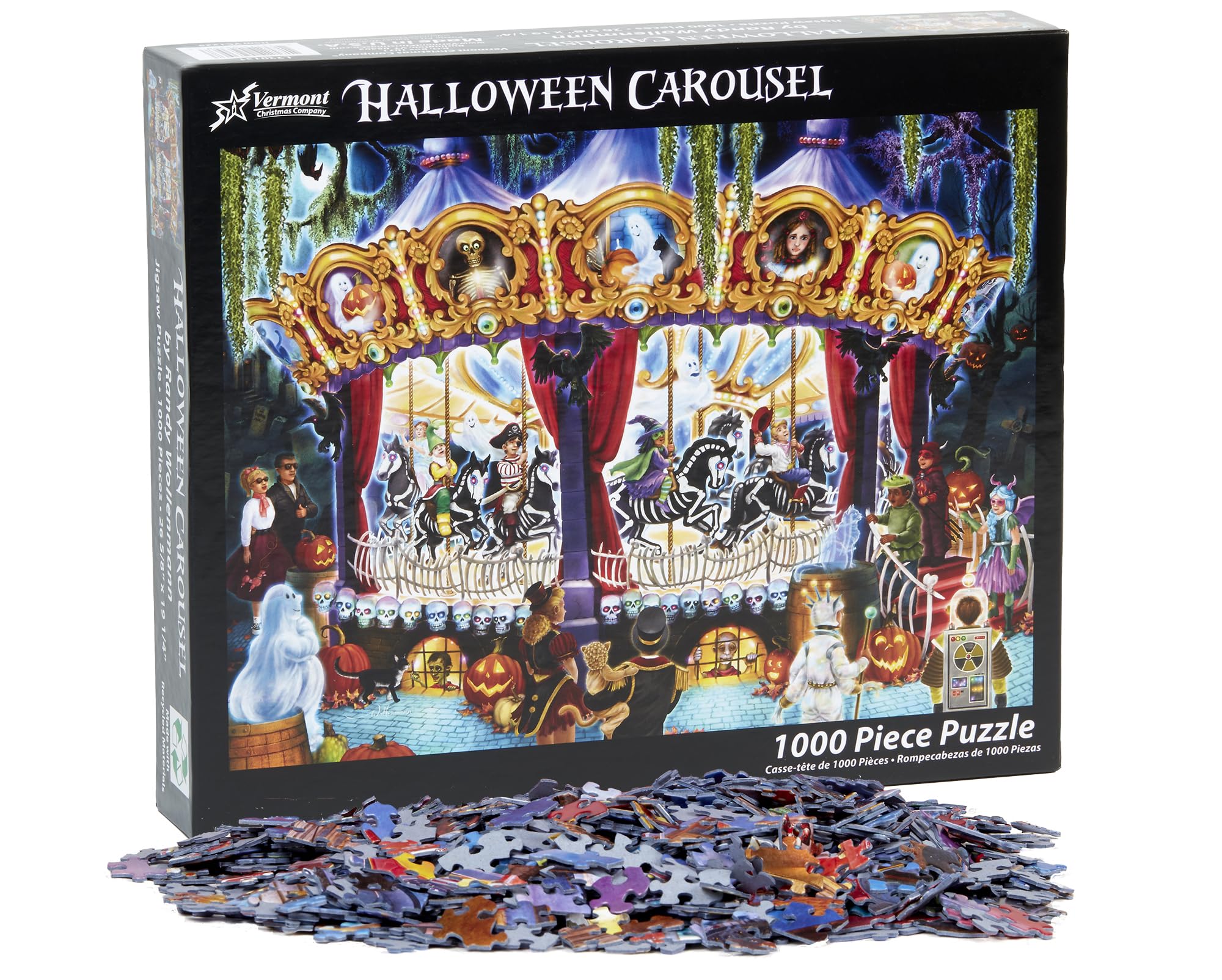 Amazon | バーモントクリスマスカンパニー ハロウィーン回転木馬