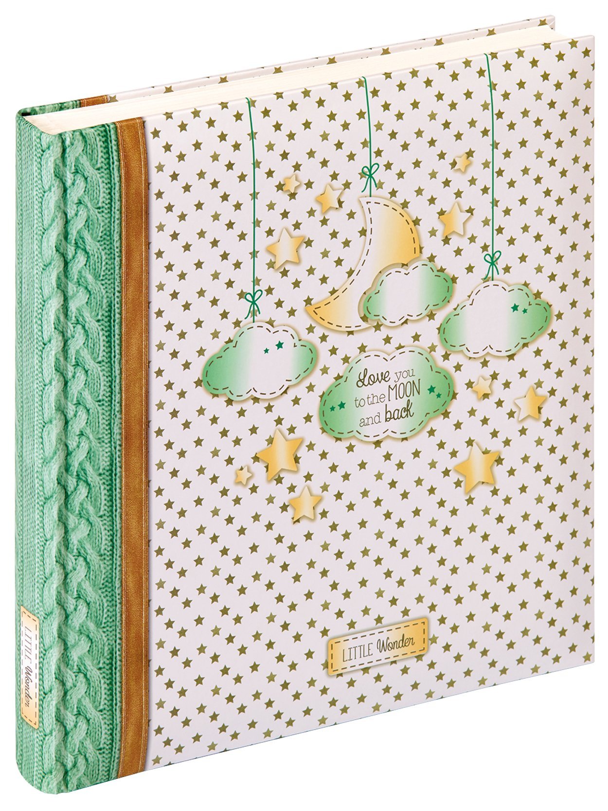 Album bébé Walther Design 28 x 30,5 cm à remplir en famille après la naissance