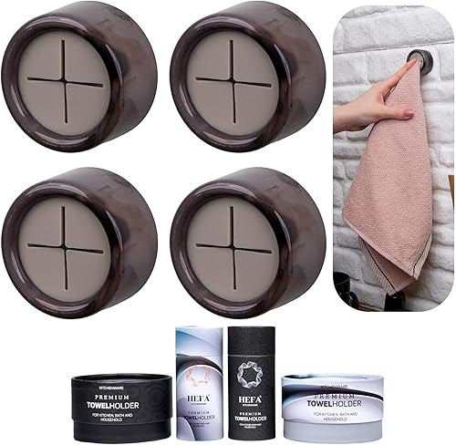 Vista 33 de HEFA Toallero, ganchos para toallas, soporte para toallas de platos, organización de cocina, accesorios de baño, gancho para toallas de cocina