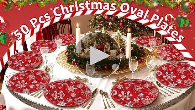 食器 NATAL DESIGN - NATAL DESIGN ROMANTIC MEAL DISH Amazon.com: WELLIFE 180pcs Christmas Plastic Plates - Red