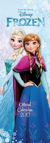 Disney Frozen Official 2017 Slim Calendar - Slim Wall Calendar 2017