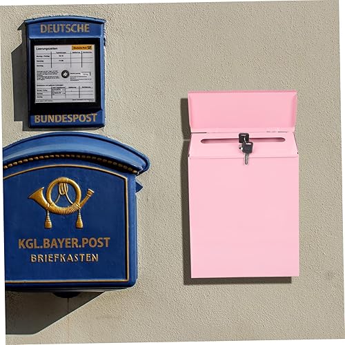 Miniatura 2 de DOITOOL Caja de sugerencias multifunción para buzón de correo, montaje en la pared, accesorio para el hogar, caja de sugerencias fácil de instalar