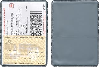 StoreSMART® - Silver-Back Auto Insurance & ID Card Holders - 100 Pack - RFS20-S100