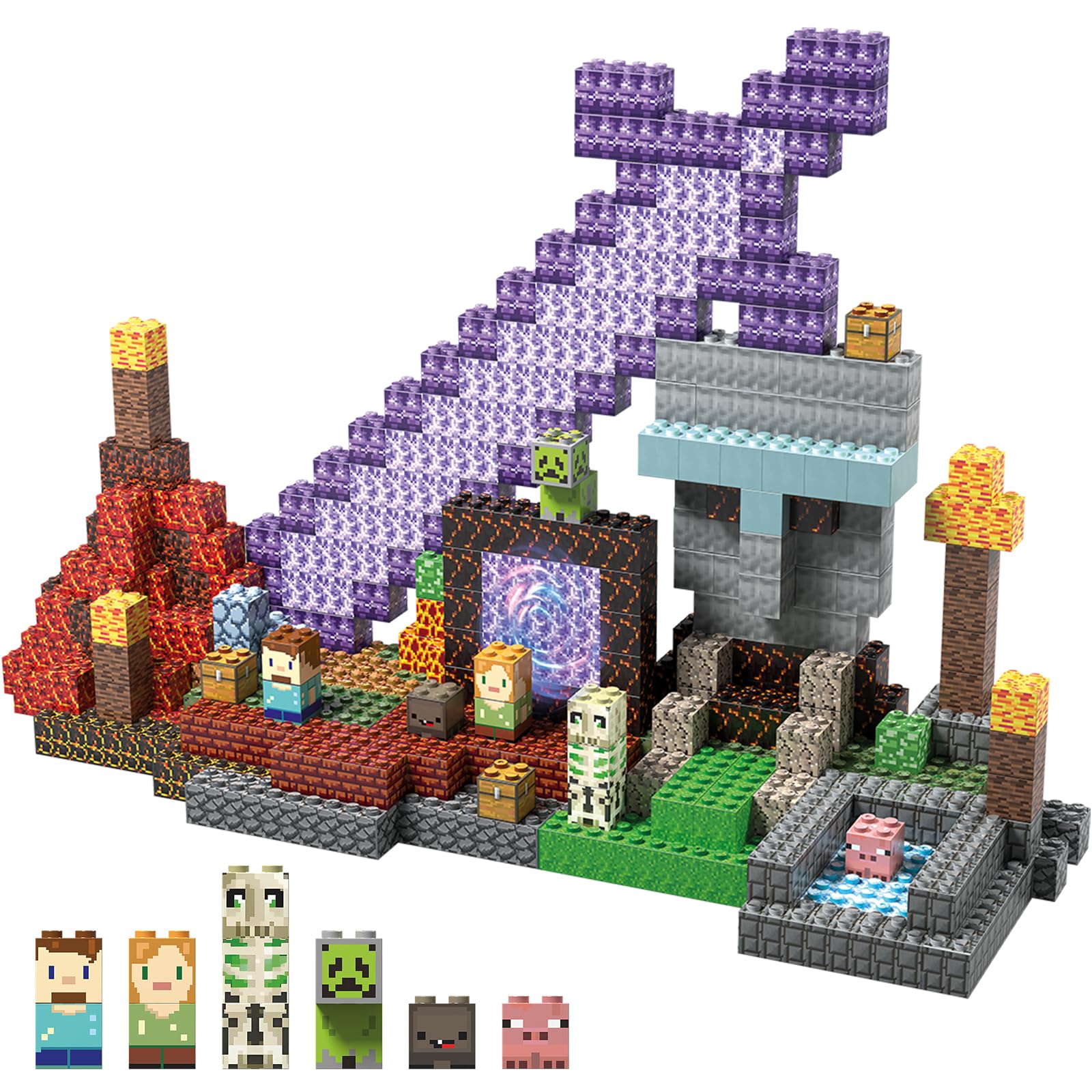 Amazon.com: JIMI Building Blocks Set, Premium Interlocking Blocks