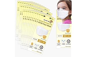 Premium 3D Disposable Kids KF94 Face Masks: Ultimate Child Protection (30 Pack)