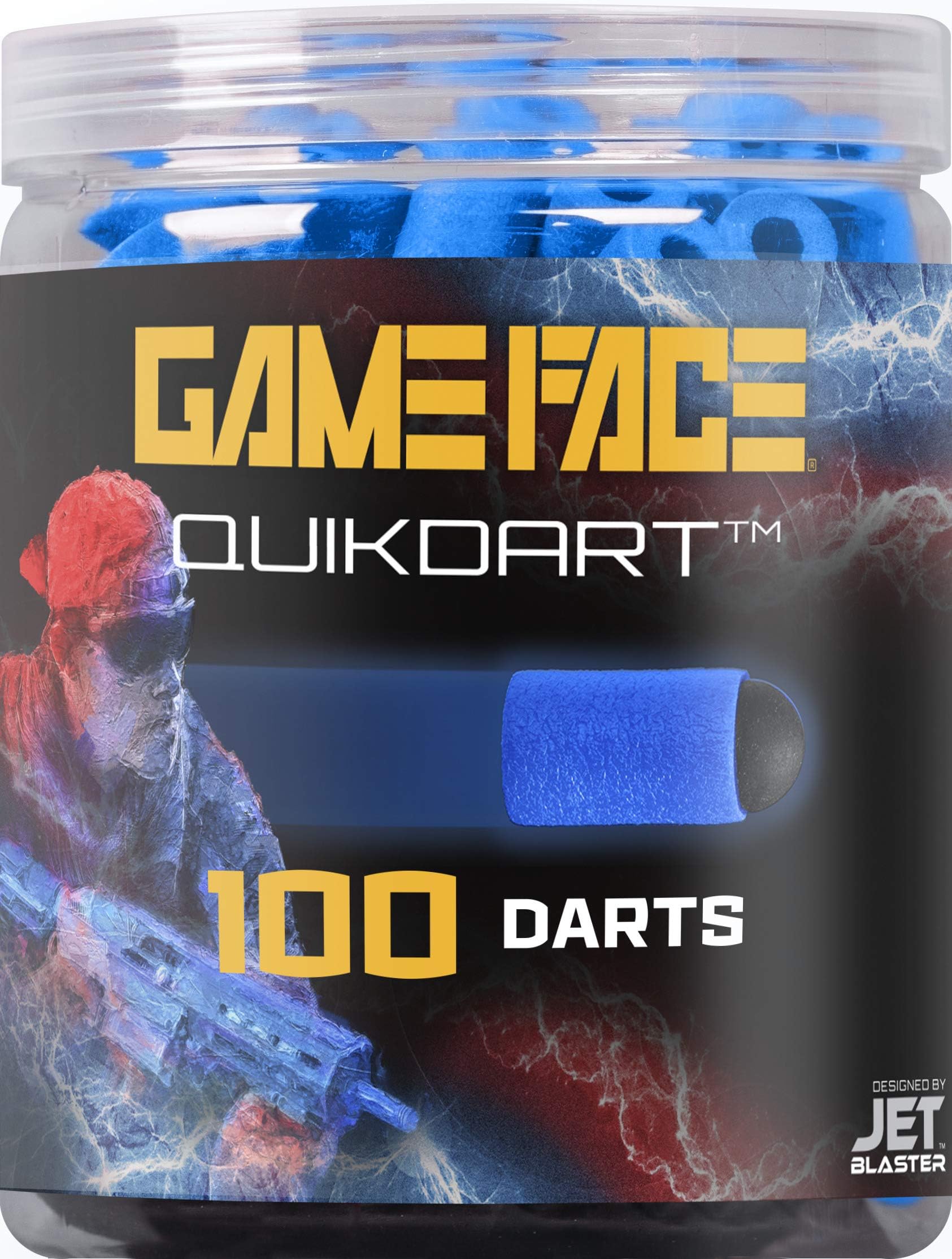 Prime Quik Darts for Game Face Prime Foam Dart Blasters