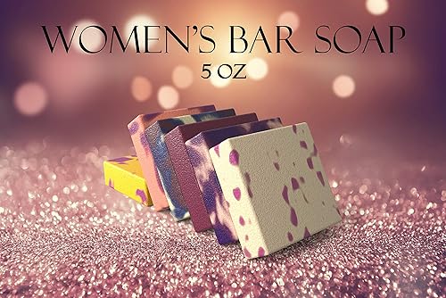 Miniatura 5 de Jabón en barra para mujer, aromas de perfume, jabón 100% natural para mujeres, aceites esenciales, manteca de karité orgánica, (6 unidades) jabones
