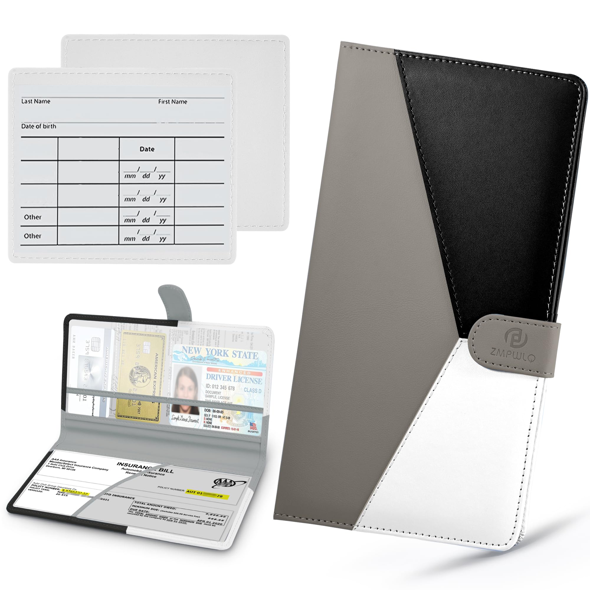 Foamy Car Care Wallet NOGIS Bling Car Registration And , PU Leather ...
