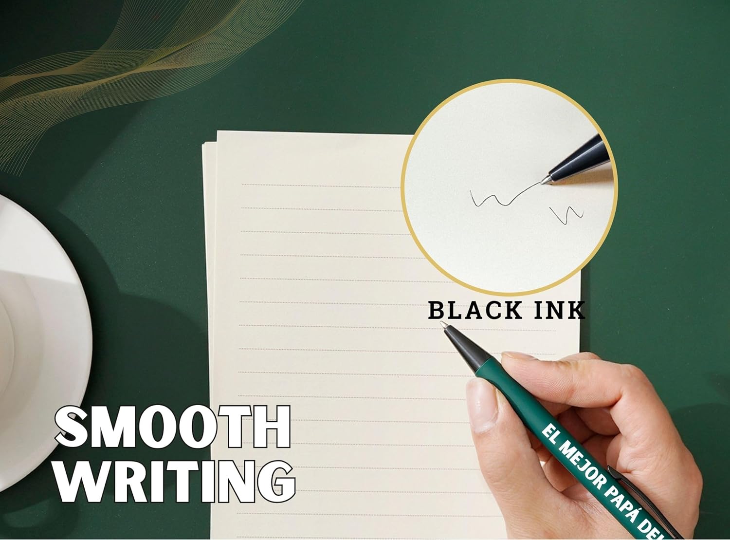 InnoBeta Regalo Para Papa, Regalos Para Papa Dia Del Padre, Mexican Dad Gifts for Christmas, Fathers Day, Ballpoint Pen Set of 4 - Image 4