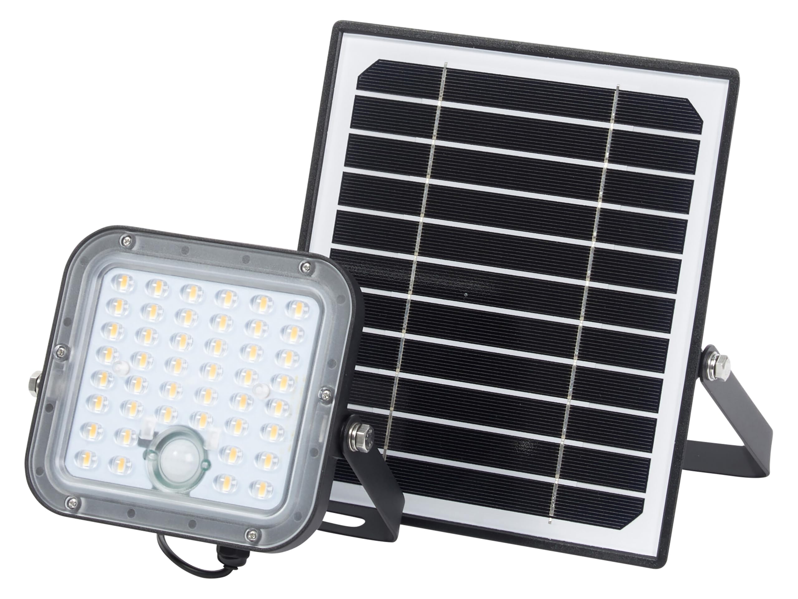 Osram - LED Floodlight - Solar Powered - 5m Cable - Black