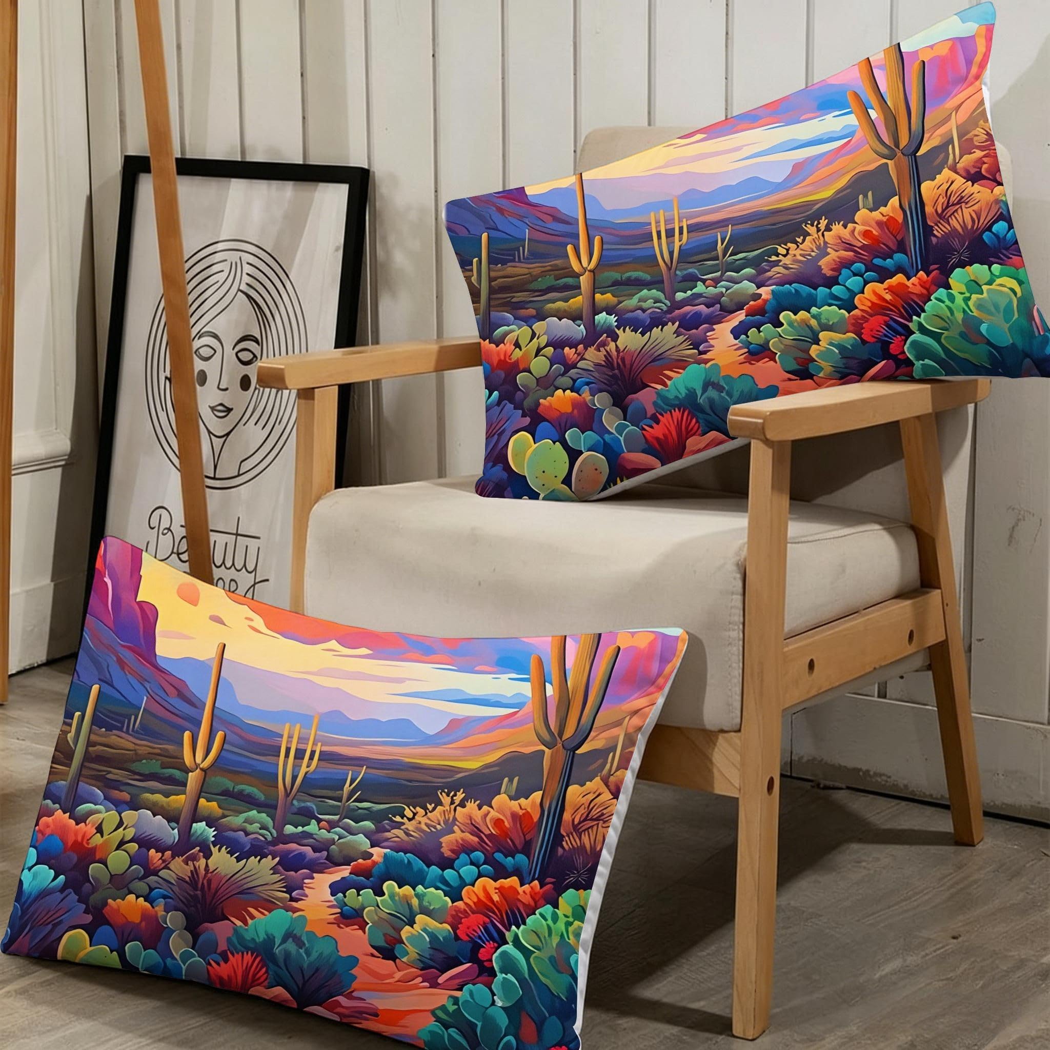 Funda Nordica Cama 180 Cactus Verde, ZQ9510