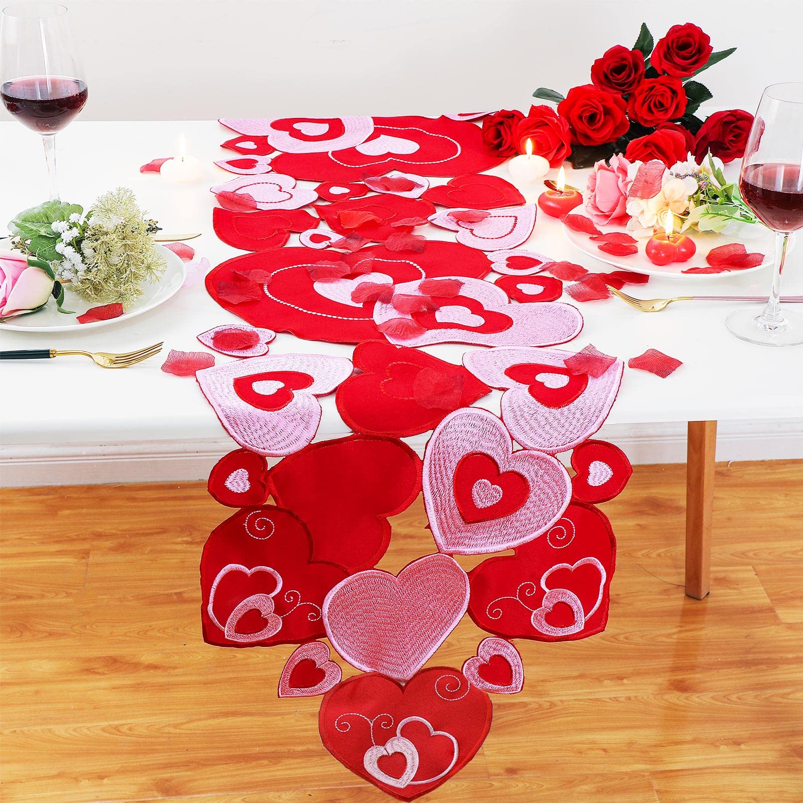 Valentijnsdag servies | Romantische tafelaankleding voor horeca en