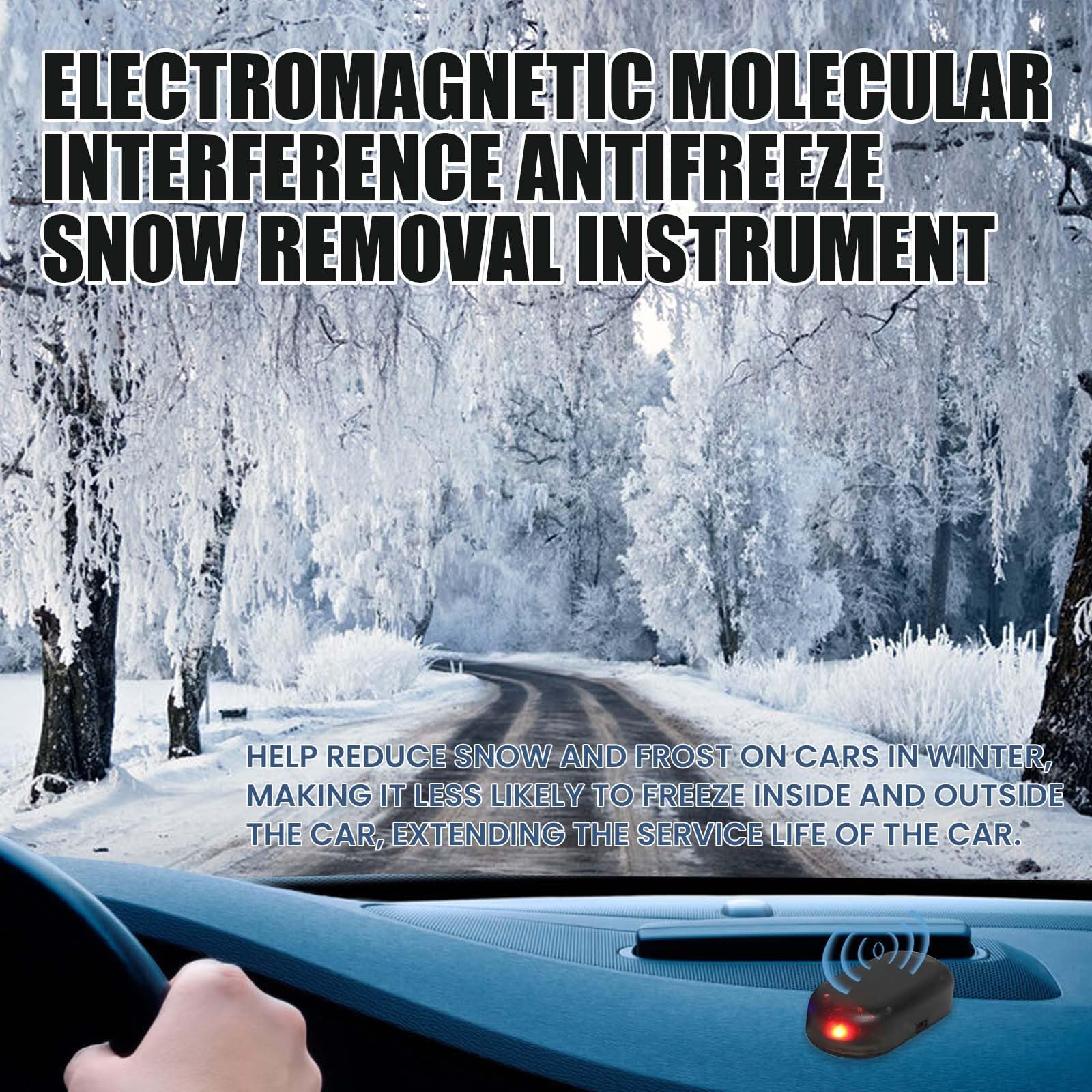 Déneigeur Électromagnétique Pour Voiture | Anti-Gel Automatique | Purificateur D'Air | Compact Et Élégant