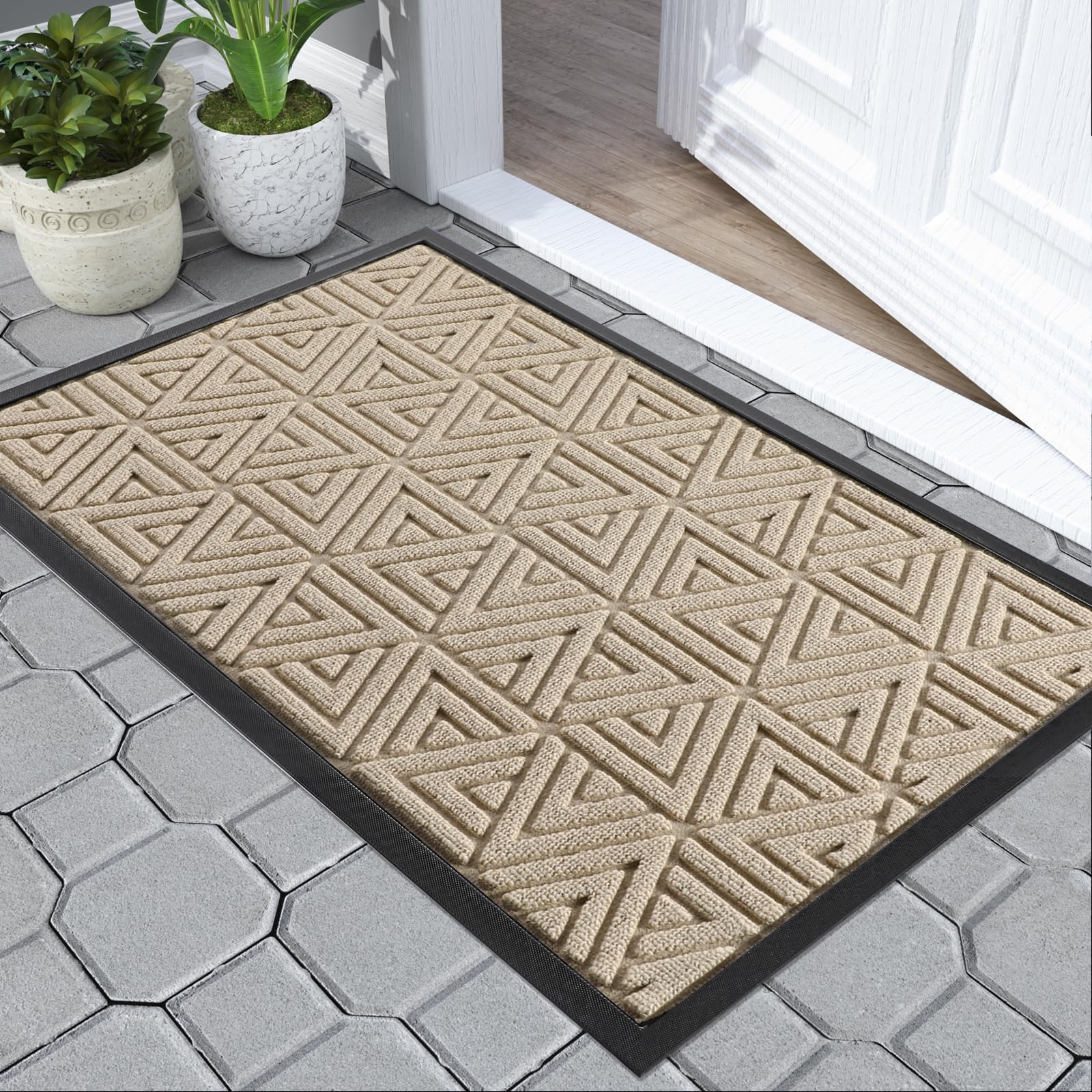 Yimobra Door Mat Outdoor Entrance