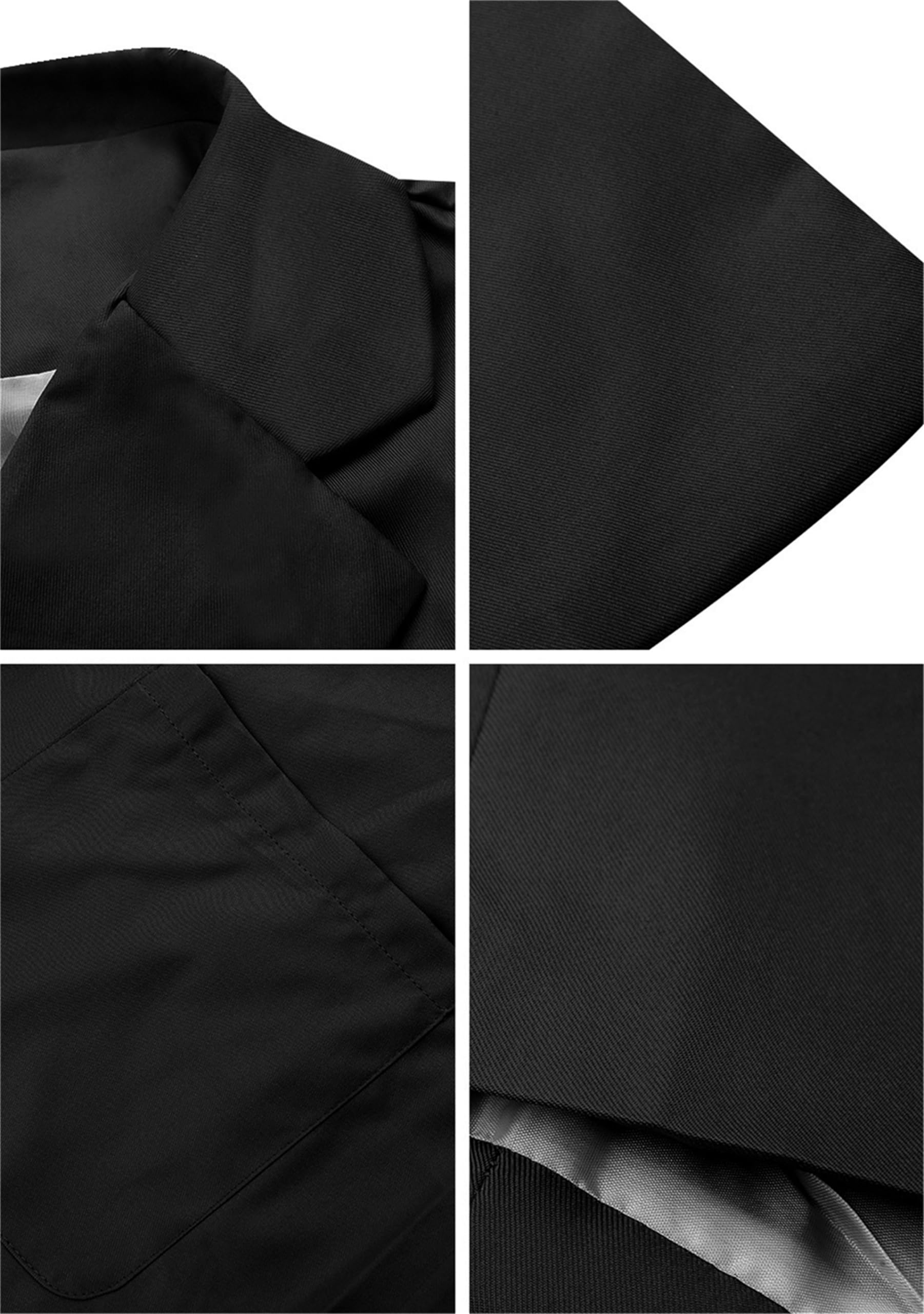 Donne Blazer Manica Lunga Aperto Anteriore Relax Fit Ufficio Leggero Collare Risvolto Casual Blazers Cappotti