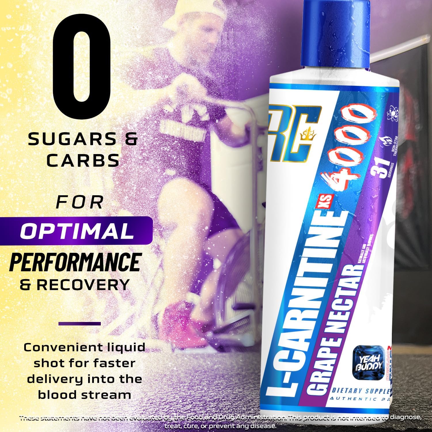Amazon.com: Ronnie Coleman Signature Series L Carnitine XS 4000