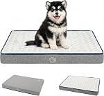 EMPSIGN Lit pour chien imperméable pour crate Pad Reversible Cool and Warm, Lits pour animaux de compagnie avec housse lavable et amovible, Tapis de couchage pour grands petits chiens moyens