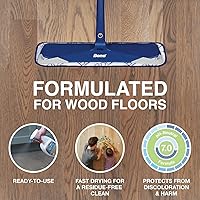 Vista 2 de Bona PowerPlus Hardwood Floor Deep Cleaner Spray - 32 fl oz - Refillable - Oxygenated Formula and Residue-Free Floor Cleaning Solution - for Wood