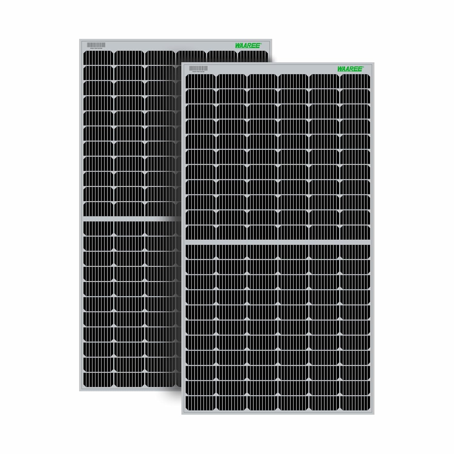 WAAREE Solar Panel 540 Watt (Pack of 2, 540 x 2) Halfcut 144 Cells Mono ...