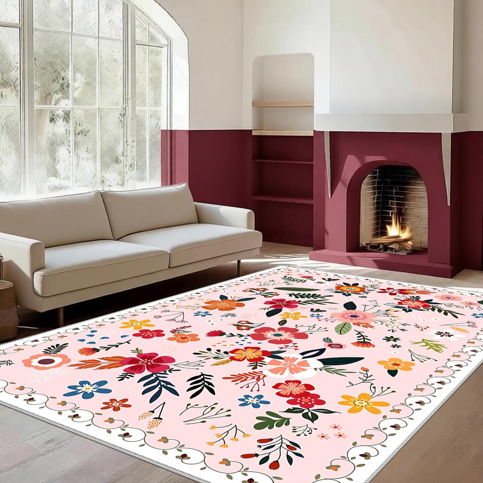Dywany do salonu, duży dywan kuchenny, 150 x 210 cm, dywan do sypialni, zmywalny, antypoślizgowy, do jadalni, wejścia, wewnątrz, wycieraczka do salonu, pokoju dziecięcego, korytarza