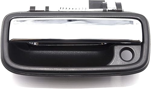 Miniatura 6 de Manija de puerta cromada exterior delantera izquierda compatible con Toyota Tacoma 1995 2004