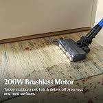 Bissell PowerClean FurFinder 200W Self-Standing Cordless Vacuum w/Tangle Free Brush Roll, Strong Suction, Removeable Battery, Wall Mount, Upholstery Tool & Bright Headlights