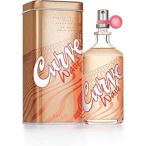 Curve Wave Eau De Toilette Spray, Perfume for Women, 3.4 fl oz