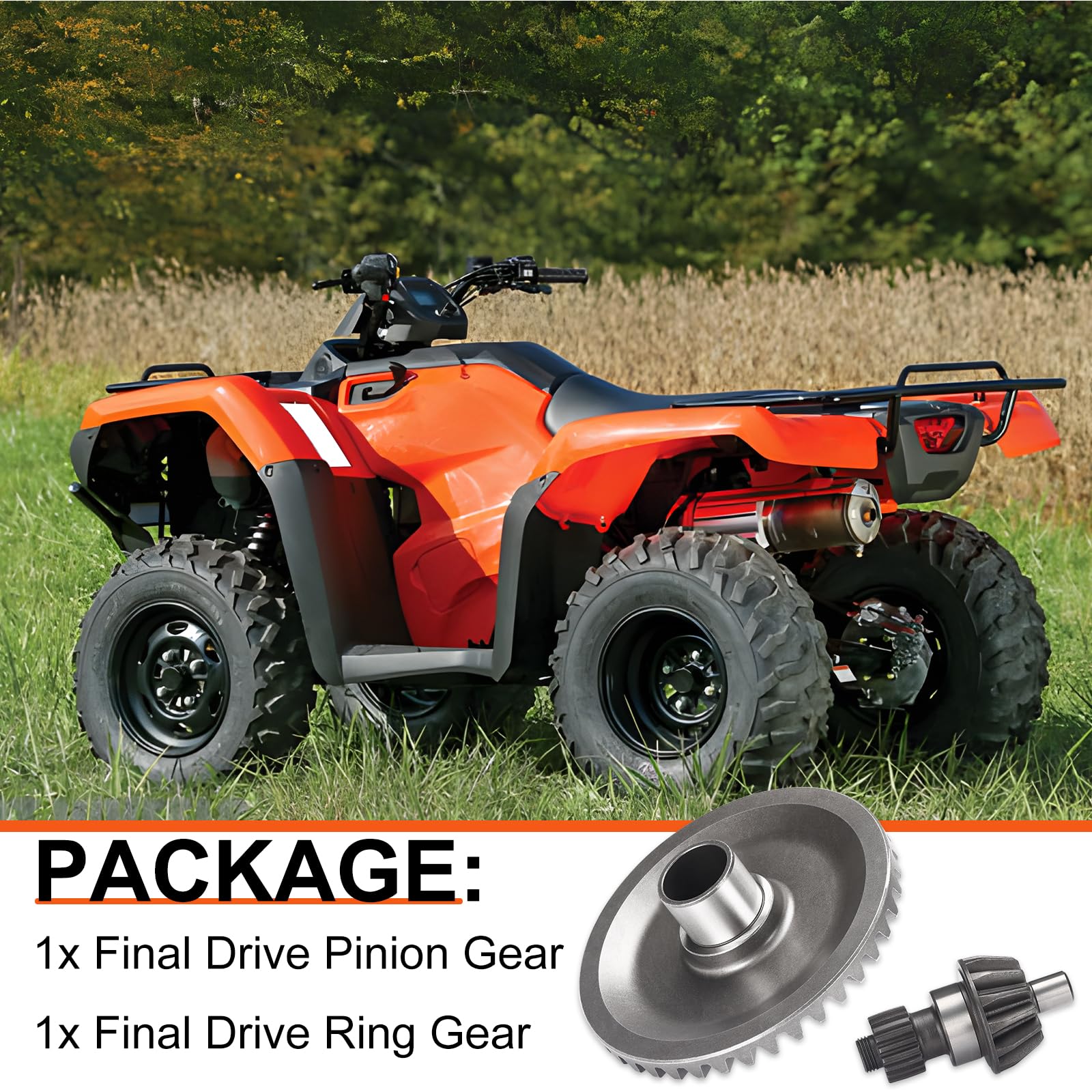 Rear Final Drive Differential For Honda TRX420 TRX500 2014-2016 41300