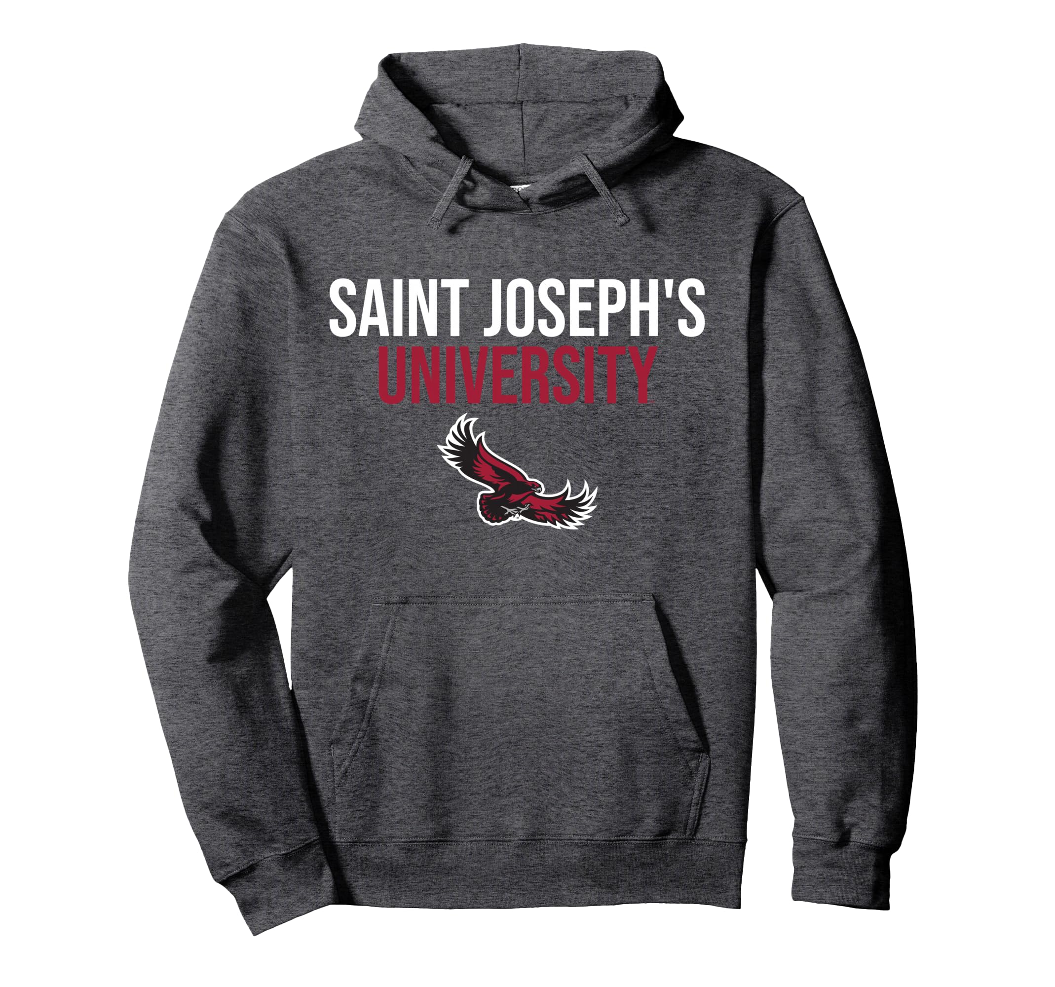 Saint Josephs University Hawks Stacked Pullover Hoodie