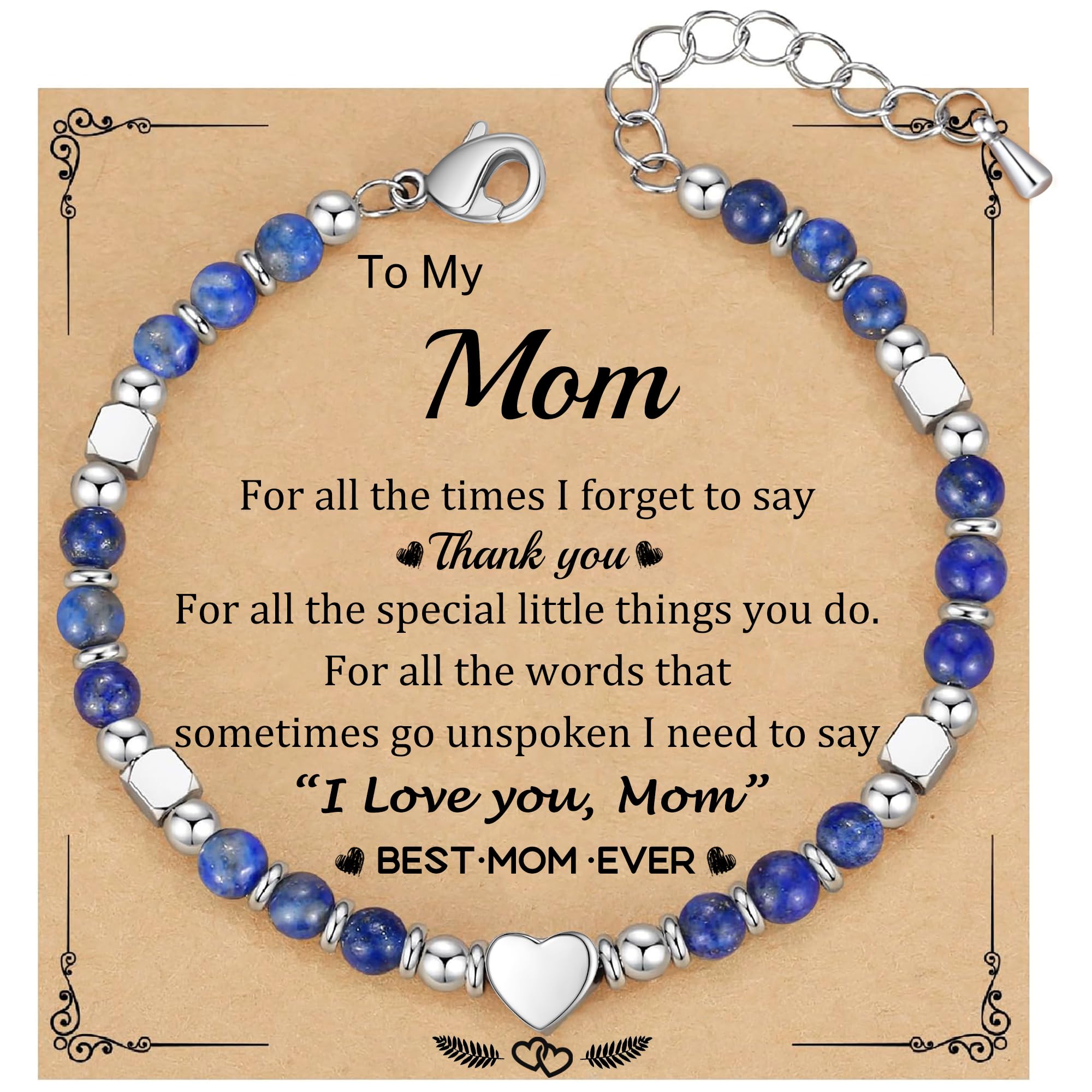 Best Friend Bracelet Gifts for Women Sister Bestie, Christmas Gift for Teens Mom Daughter Granddaughter Birthday Gift for Her Stocking Stuffers