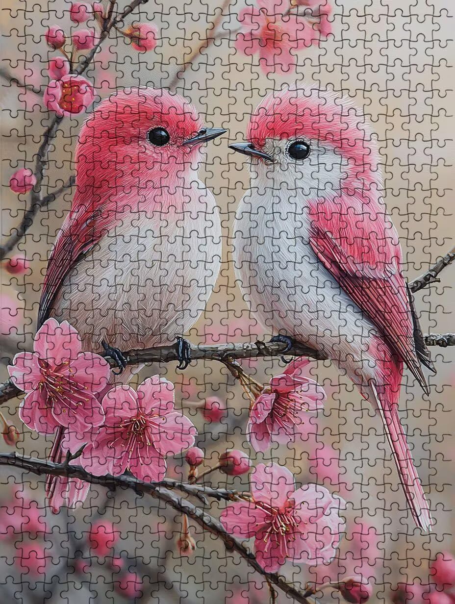 Puzzle 4000 Pezzi, Uccelli Gemelli 3D Puzzle per Adulti Impegnativo, Educa Puzzles Artistico, Divertente E Stimolante Puzzles Decorativo per La Famiglia, Regalo e Decorazione Pareti DX0YL6-856