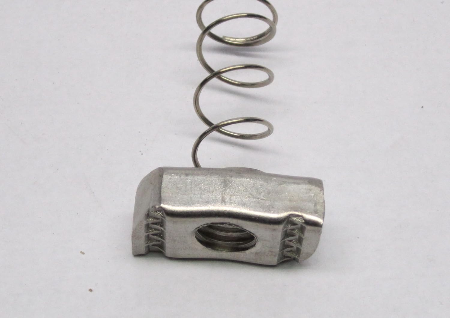 1/2"-13 w/spring, 316 Stainless Steel Strut Nut