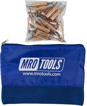 25 1/8 Cleco Sheet Metal Fasteners w/Mesh Carry Bag K2S25-1/8