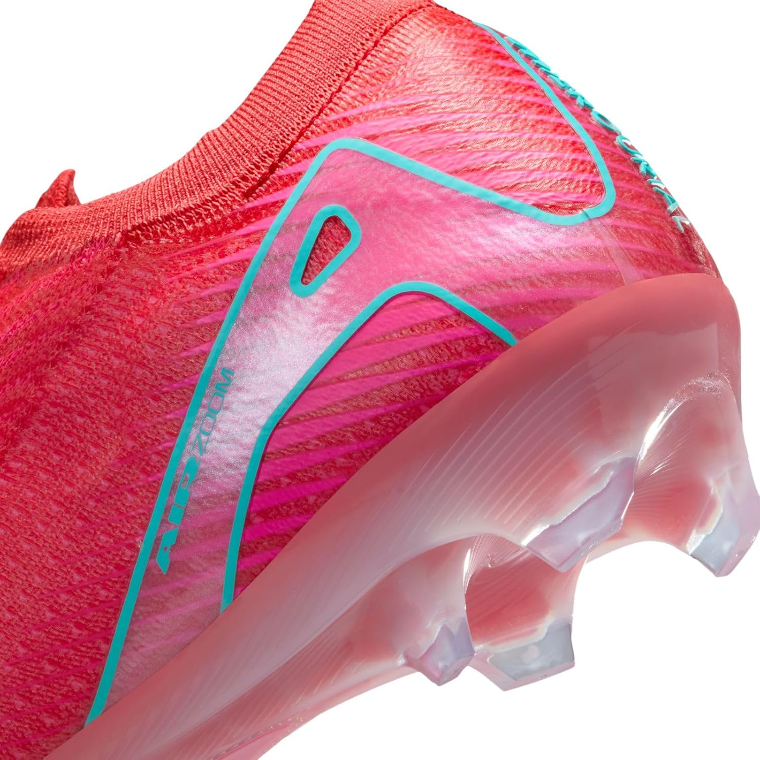 Nike Mercurial Vapor 16 Elite FG Low-Top Soccer Cleats (FQ1457-800, Ember Glow/Aurora Green) - Image 8