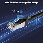 BENFEI Cat 7 Ethernet Cable 50FT, 10Gbps 600MHz High Speed RJ45 LAN Network Cable, F/FTP Shielded RJ45 Cable, Indoor/Outdoor Heavy Duty Internet Cable for Gaming PC PS5 Xbox Router Modem Switch