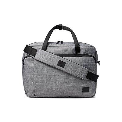 Herschel Supply Co. Tech Gibson Messenger Handbags Raven Crosshatch, Cordura