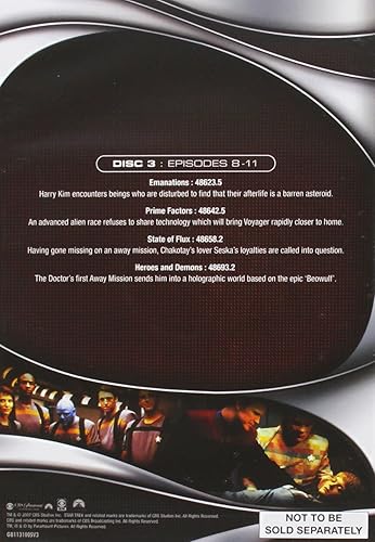 Miniatura 8 de Star Trek Voyager - Season 1 (Slimline Edition) DVD 2017