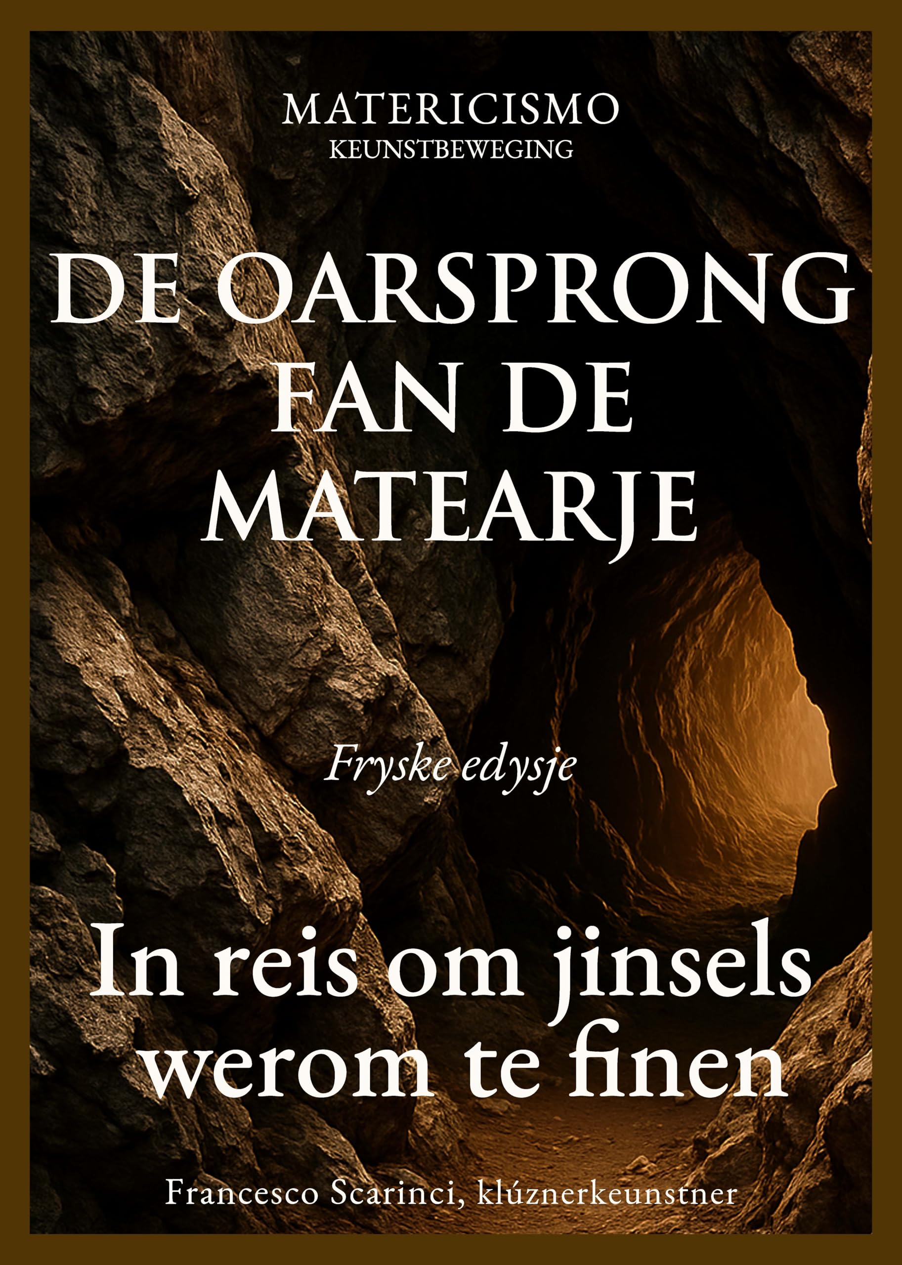 DE OARSPRONG FAN DE MATEARJE livre frison voyage intérieur