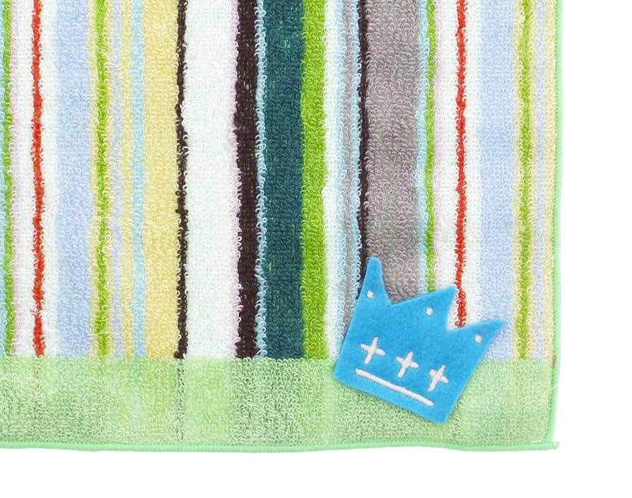 ホワイトとグリーンのストライプフェイスタオル 81cRZw-dE5L._UF894,1000_QL80_.jpg