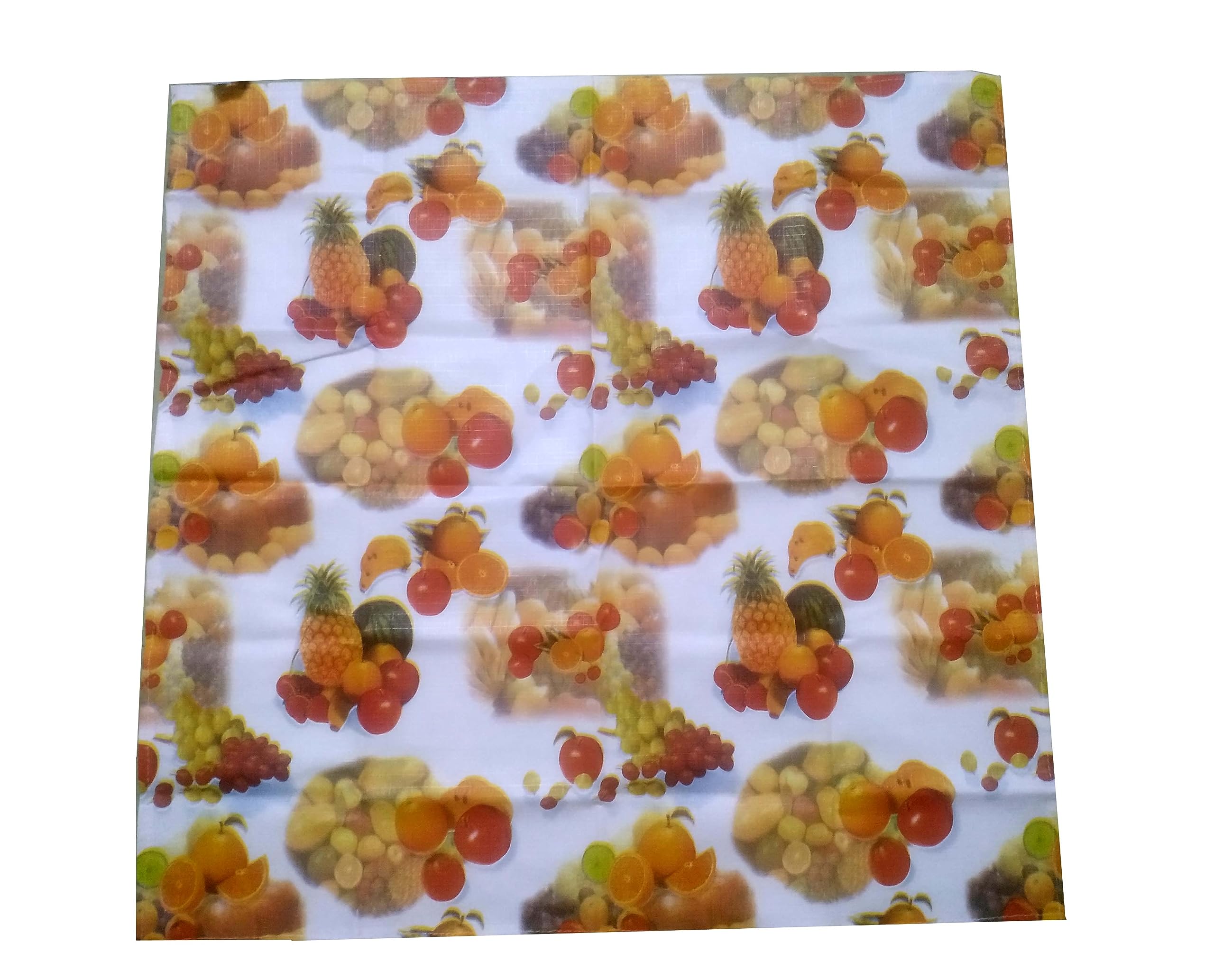 Kolakeer™ Fruits Design Dastarkhan Arabian Table Cloth Food Placemat for Home, Office, Picnic and Outing (1, 24x24 inches)
