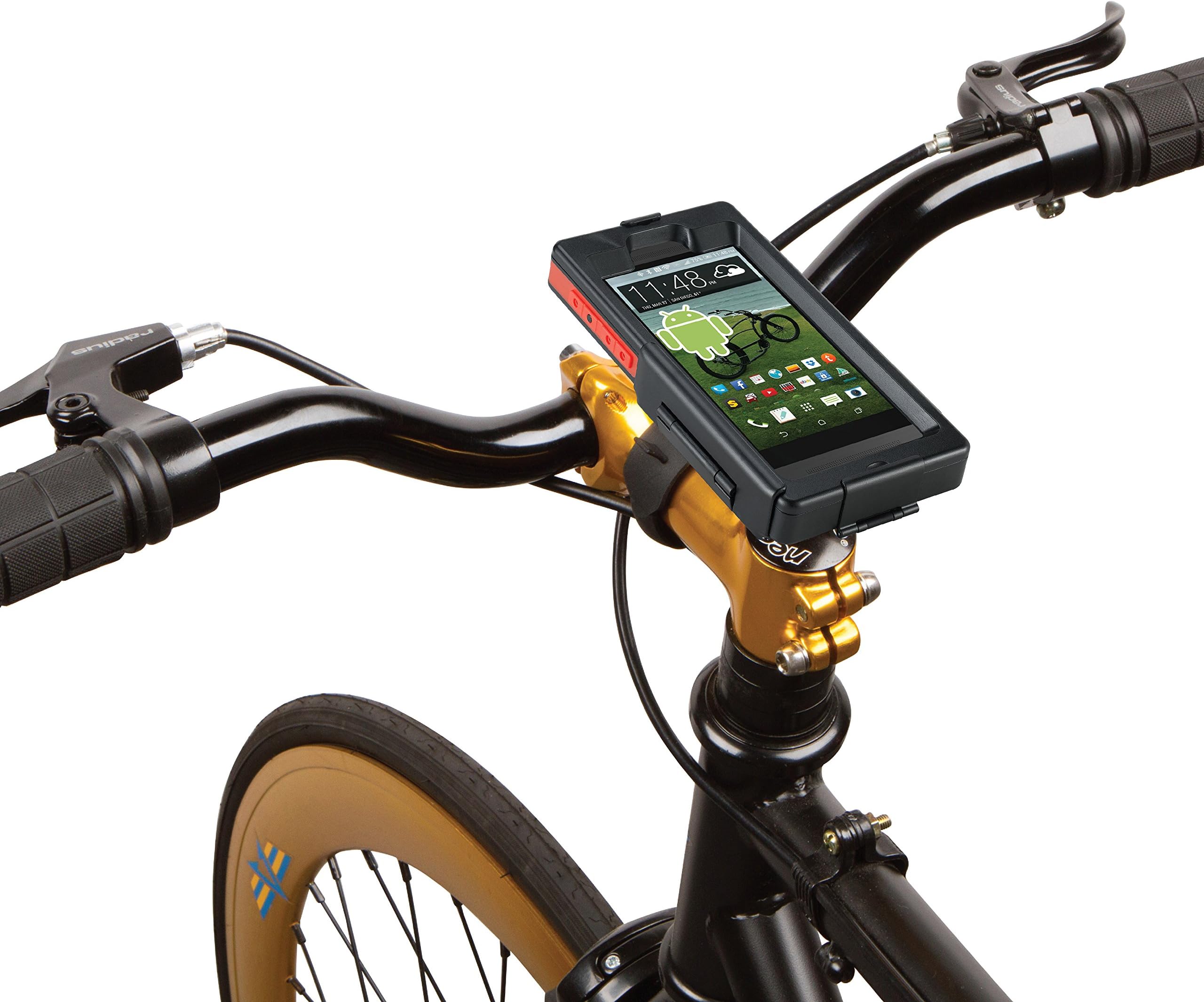 Tigra Sport Bike Console Smart 5 Waterproof Universal Mount for Smartphone, 5.3" - 5.9"