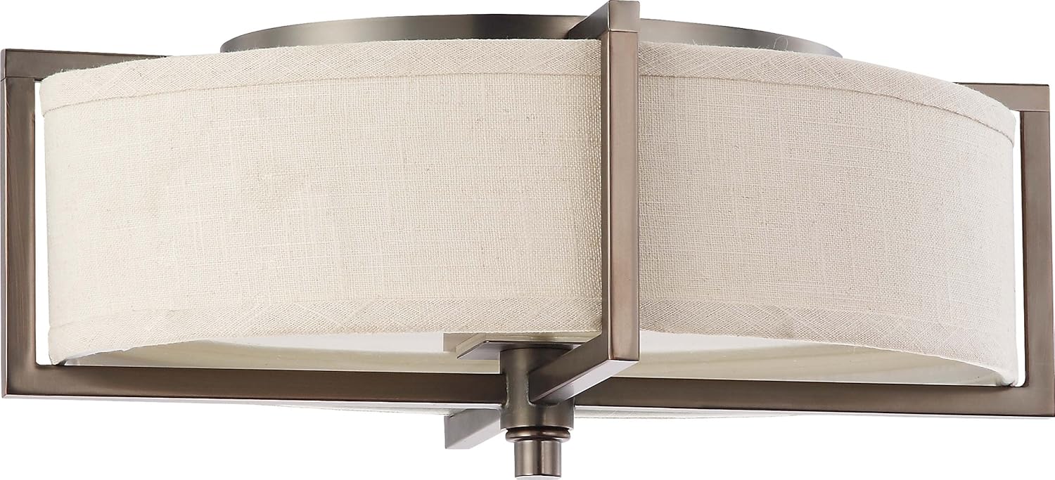 Nuvo Lighting 60/4458 Two Light Flush Mount Nuvo Lighting 60/4458 Two Light Flush Mount
