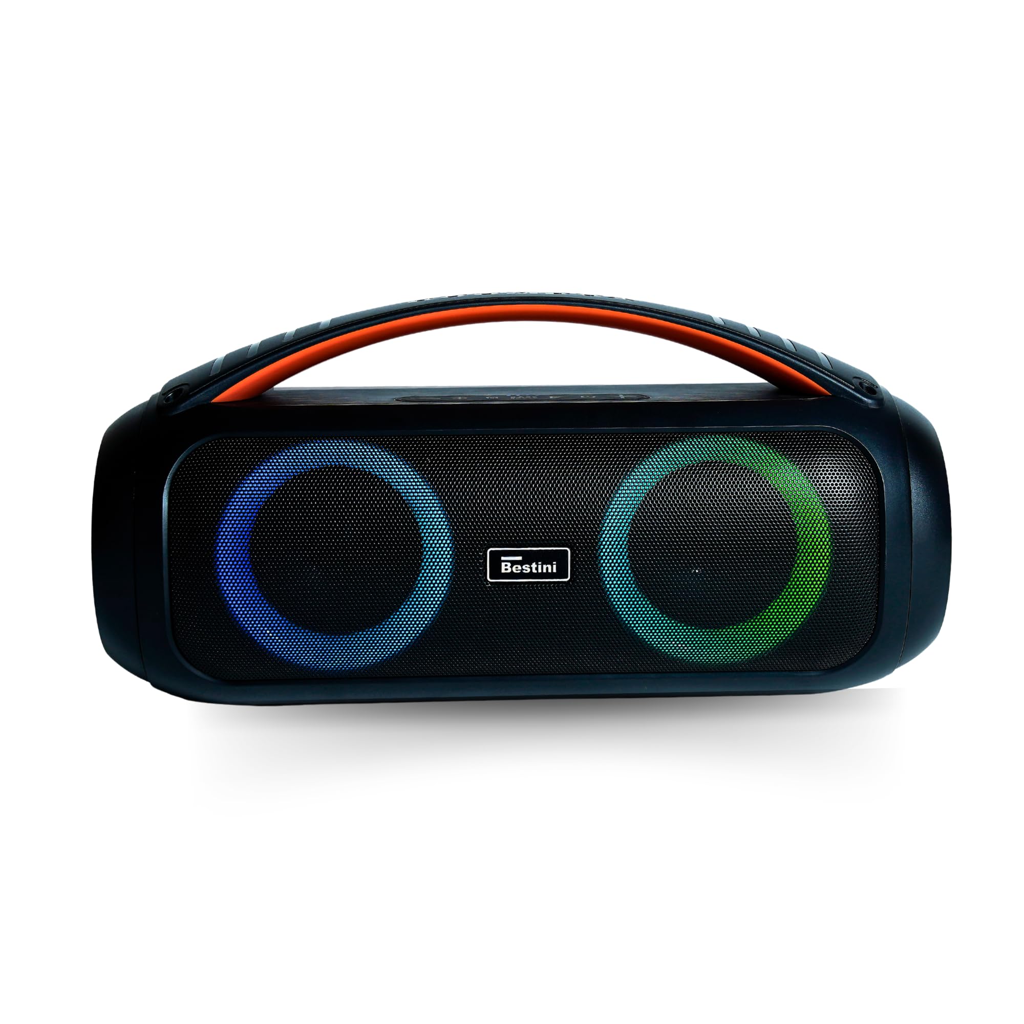 See full amazon price history chart for Bestini Boombox B63 Pro Portable Bluetooth Speaker with Maximum Output 60W Stereo Sound, Party LEDs, TWS Feature, Carry Strap, Multi-Compatibility Modes, FM, IPX5, Built-in Mic, Remote Control Bestini Boombox B63 Pro Portable Bluetooth Speaker with Maximum Output 60W Stereo Sound, Party LEDs, TWS Feature, Carry Strap, Multi-Compatibility Modes, FM, IPX5, Built-in Mic, Remote Control (B0CYL4VJM4) Amazon Price History, Amazon Price Tracker